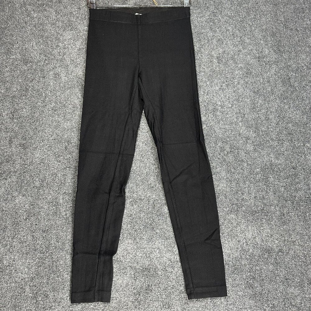 Vince Pants Womens Small Black Stretch Skinny Tapered Leg Pull On Elastic Waist